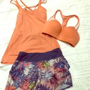 Small calia athletic workout outfit